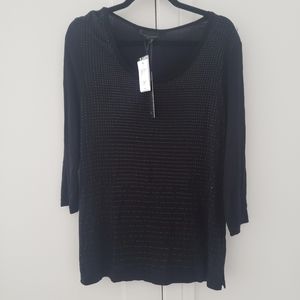 NEW Black Studded Top